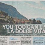 Sunday Telegraph – La Dolce Vita